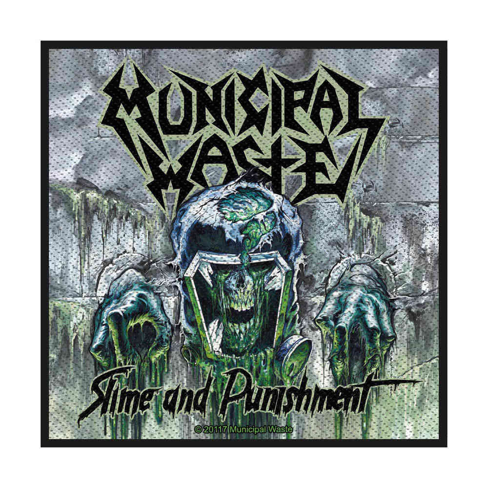 Municipal Waste - Waste Slime And Punishment Patch - Multicolours